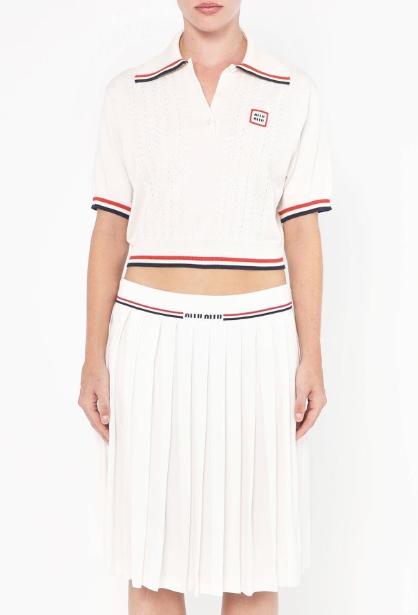 Miu Miu F/W 2022 Pleated Tennis Ensemble - 4