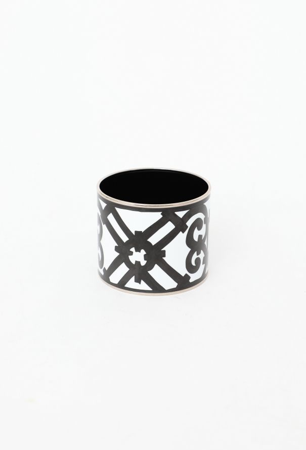 Hermès 'Balconies of Guadalquivir' Enamel Cuff - 3