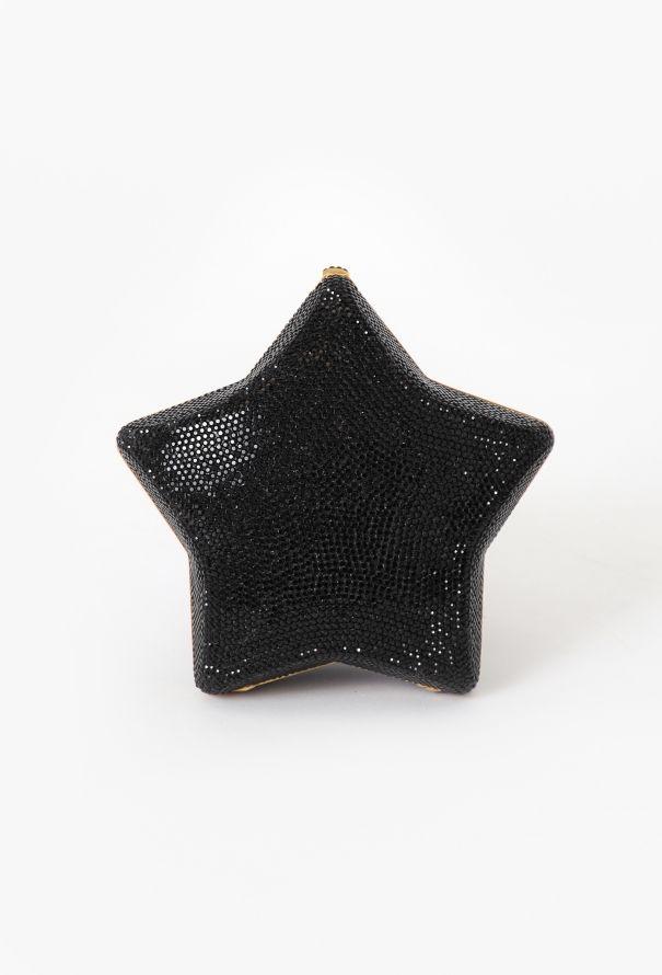 Judith Leiber Black Star Minaudière - 4