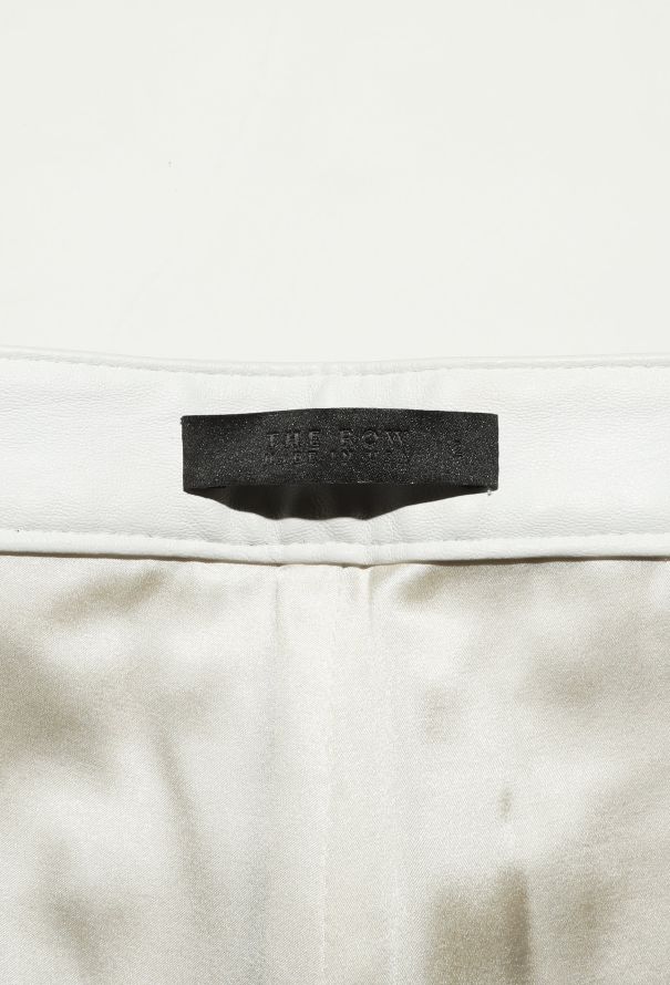 The Row Tapered Lambskin Pants - 5