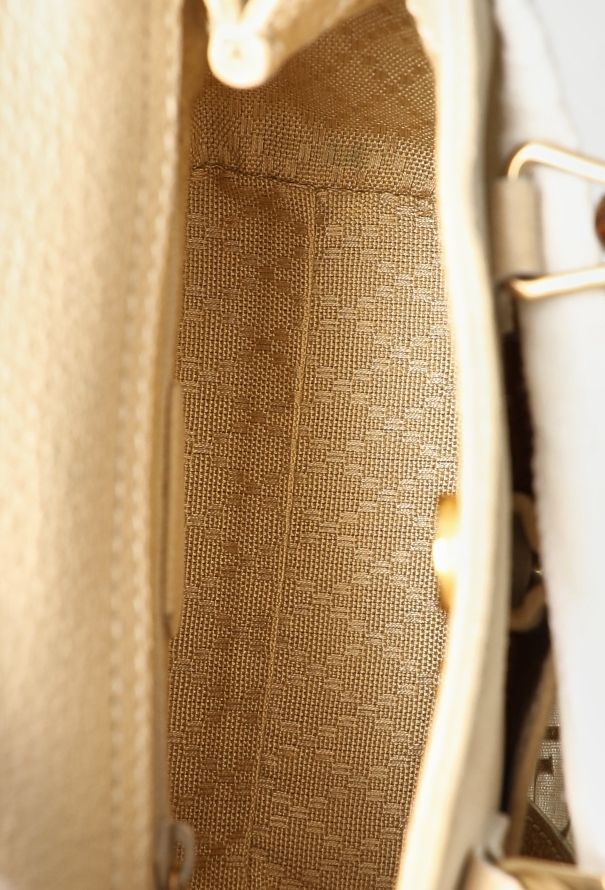Gucci Vintage Suede Bamboo Mini Bag - 13