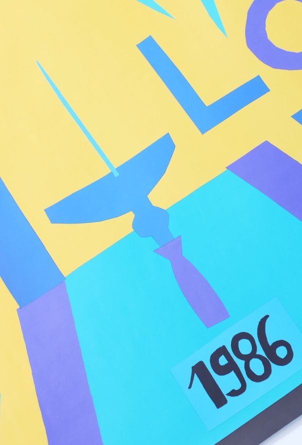 Saint Laurent Rare 1986 Love Poster, in Original Packaging - 3