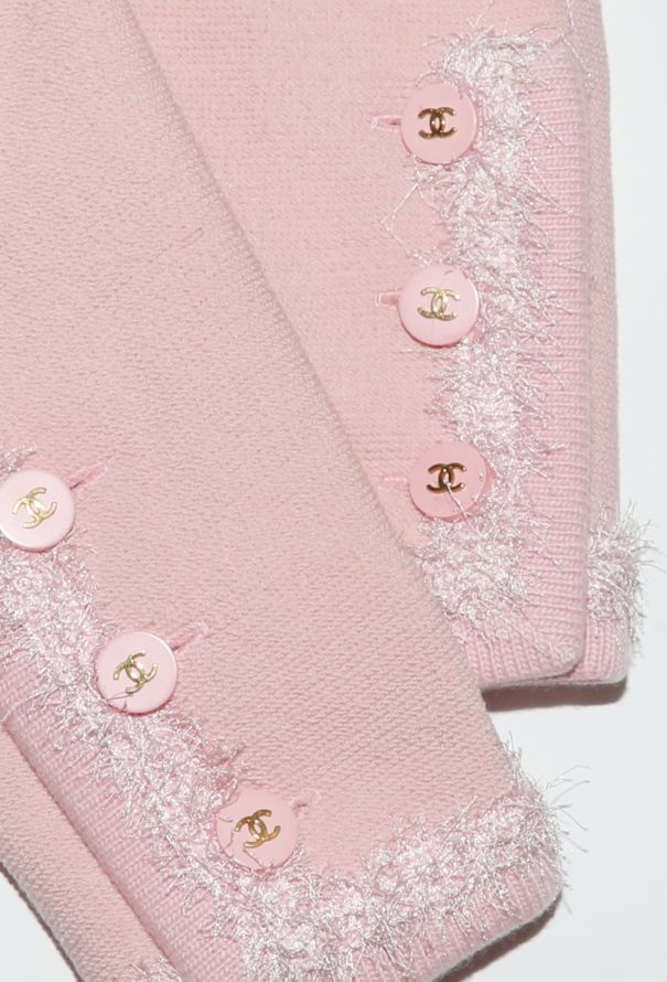 Chanel CAMPAIGN F/W 1994 Frayed Bouclé Jacket - 9