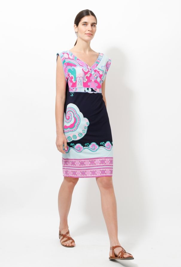 Leonard Floral Print Silk Dress - 3
