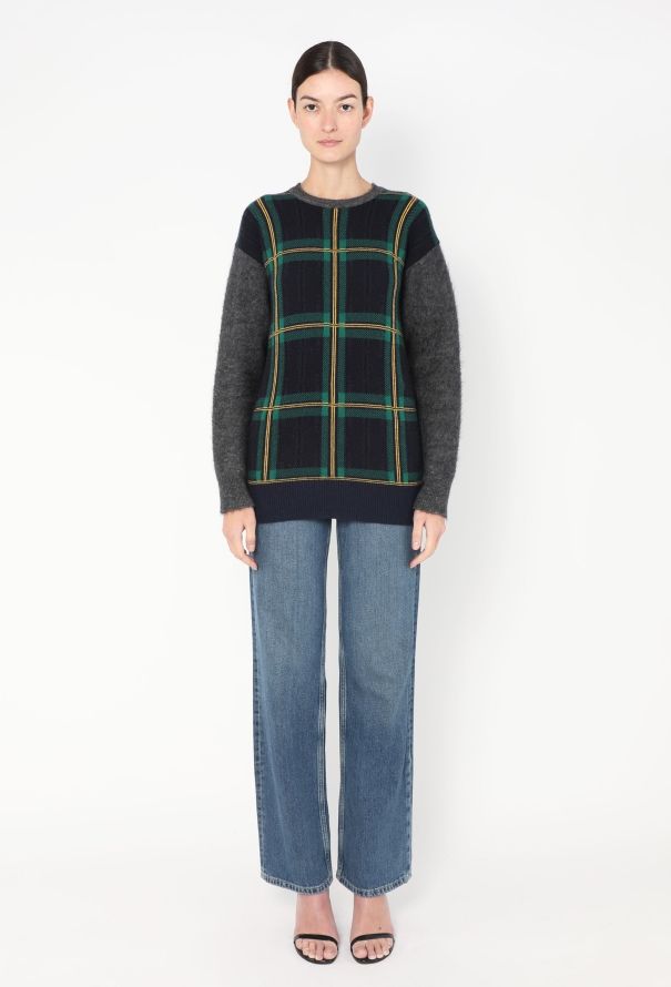Céline Pre-Fall 2011 Plaid Sweater - 3