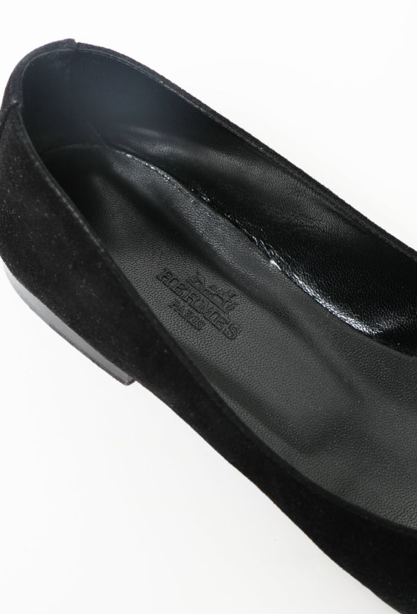 Hermès Classic Suede Loafers - 6