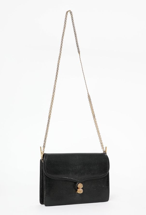 Gucci '70s Lizard Shoulder Bag - 2