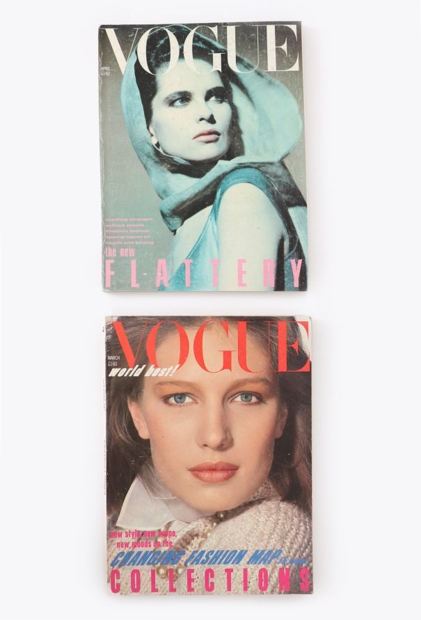 VOGUE UK 1984 Paolo Roversi Issue Set - 1