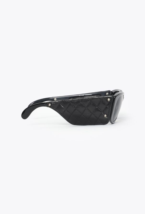 Chanel COLLECTOR 1988 Leather Sunglasses - 3