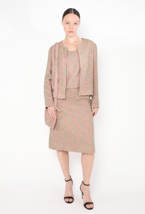 Chanel F/W 1999 Bouclé 4-piece Ensemble - 1