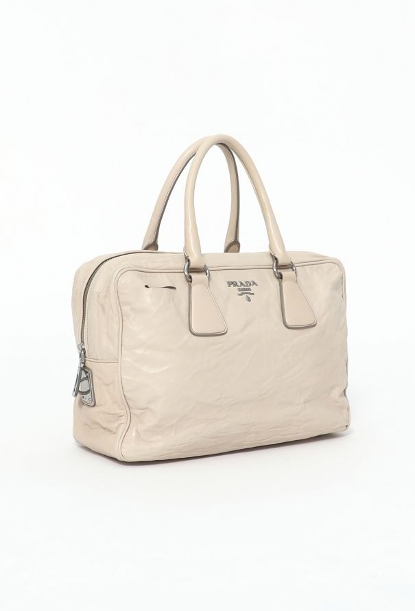 Prada Nappa Antique Bauletto Bag - 2