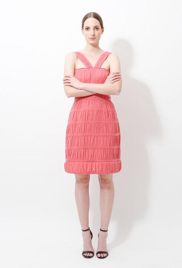 Alaïa Ruched Halter Dress - 4