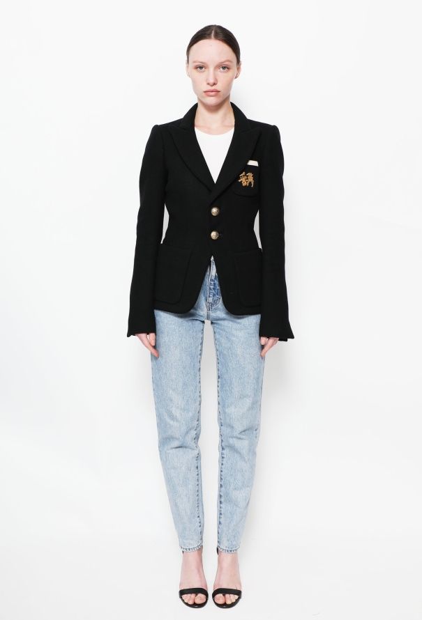 Balenciaga ICONIC F/W 2007 Collegiate Blazer - 4