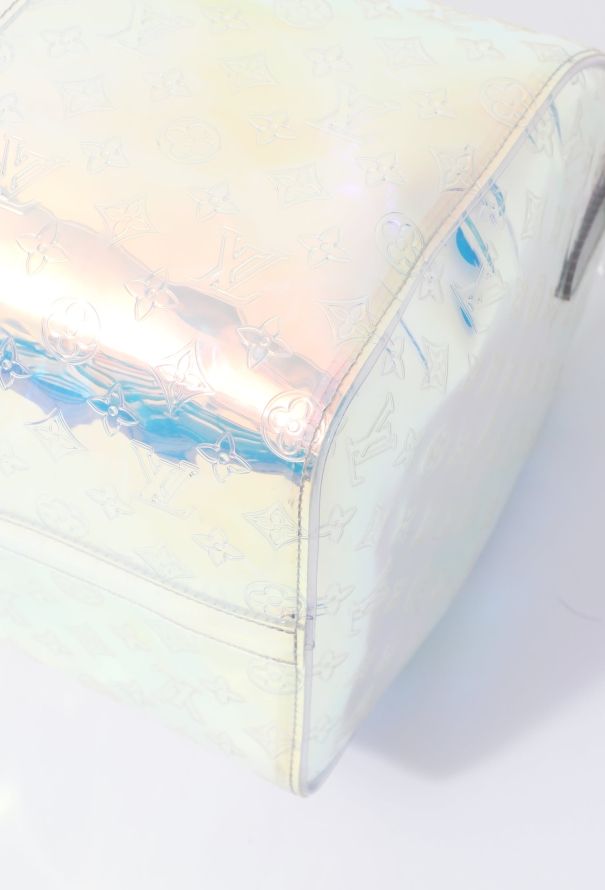 Louis Vuitton Iconic S/S 2019 Iridescent PVC Keepall 50 - 7