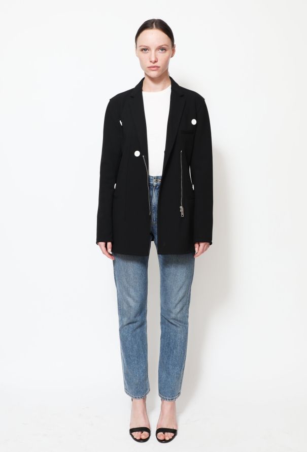 Céline S/S 2016 Tailored Zip Blazer - 4