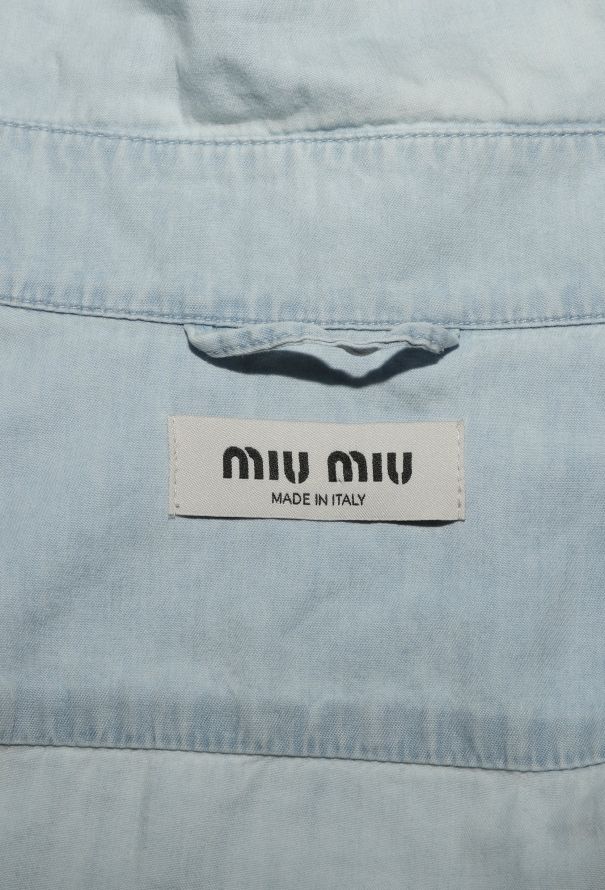 Miu Miu 2023 Western Cotton Skirt Ensemble - 7