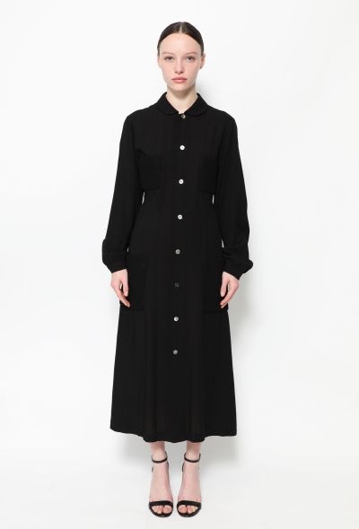 Comme des Garçons Early 2000s 'Robe de Chambre' Button Tunic - 1