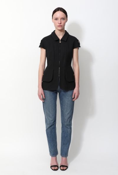 Chanel CC' Tweed Sleeveless Top - 2