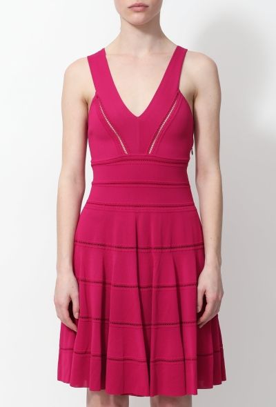 Dior 2011 Flared Cut-Out Knit Dress - 2