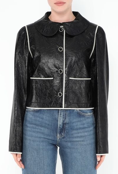 Chanel TIMELESS Pre-Fall 2021 Cabochon Leather Jacket - 1