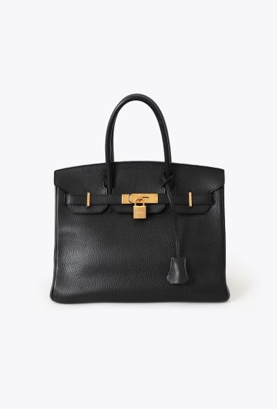 Hermès Exceptional '90 Black Ardennes Birkin 30 - 1