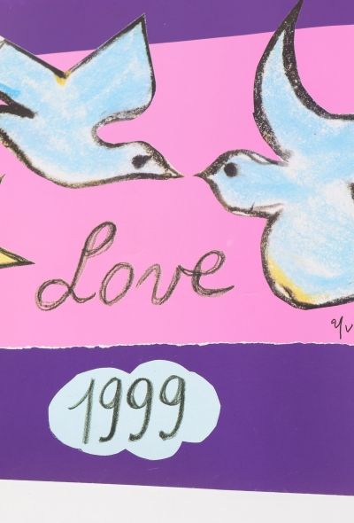 Saint Laurent Original Love Poster, 1999 - 2