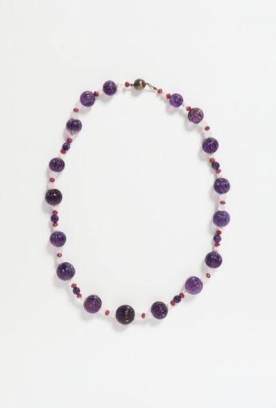 Amethyst Scalloped Sautoir - 1