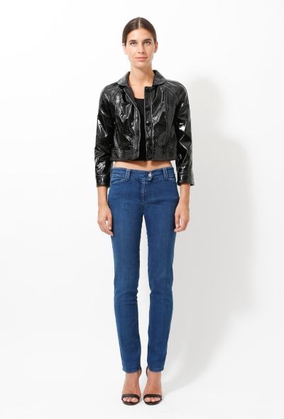 Proenza Schouler S/S 2004 Patent Leather Bolero - 1