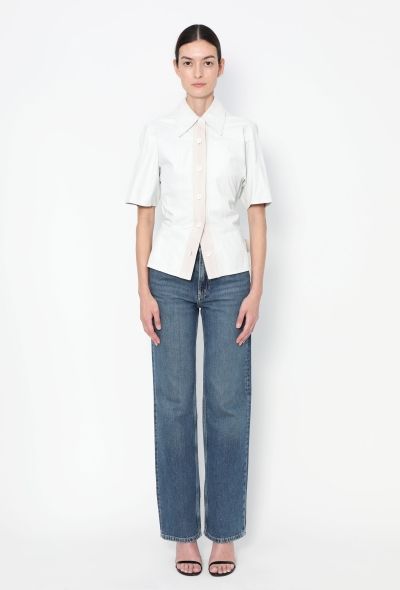 Céline 2017 Belted Lambskin Top - 2