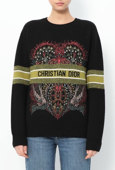 Dior 2021 Heart Cashmere Sweater - 1