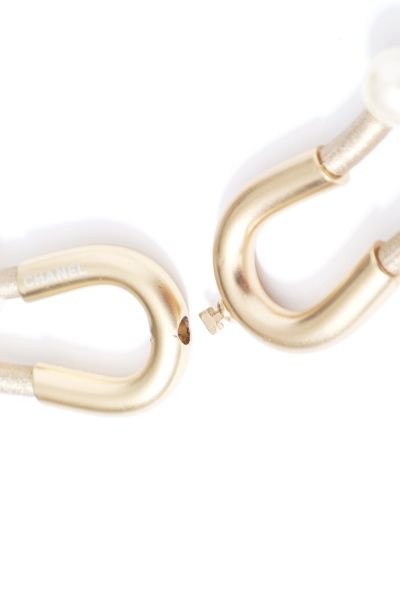 Chanel Resort 2001 Fantasy Pearl Metallic Cord Belt - 2