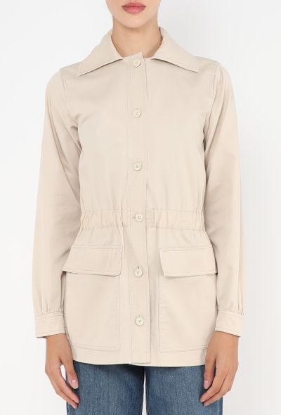 Saint Laurent RARE S/S 1973 Cinched Safari Jacket - 1