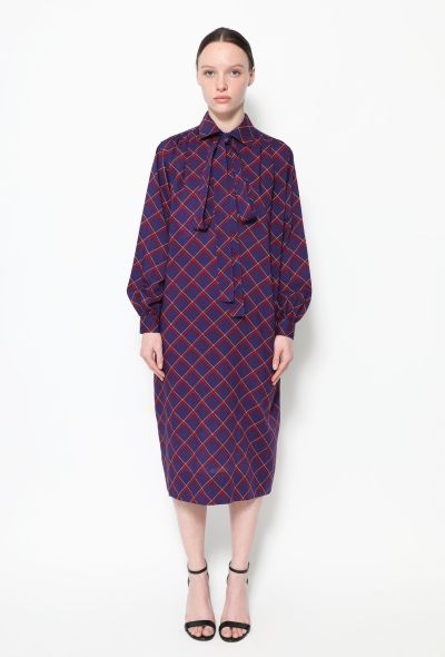 Saint Laurent Early '70s Floral Smock Dress - 1