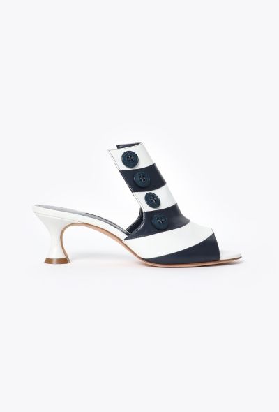 Manolo Blahnik Marinère Sailor Mules - 1