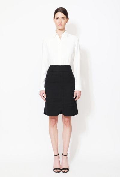 Chanel CC' Double Pocket Skirt - 1