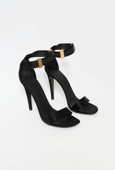 Céline Classic Satin Sandals - 2