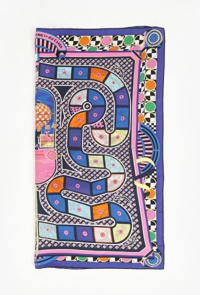 Hermès 2018 'Le Tour Du Monde en 63 Cases' 90cm Carré - 1