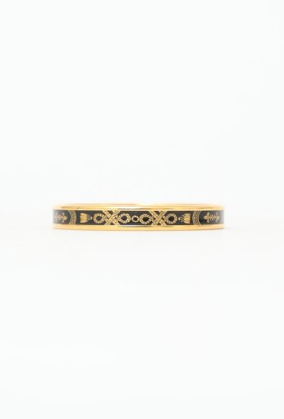 Hermès Enamel Tassels Bangle - 1