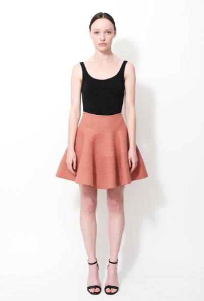 Alaïa Mini Skater Skirt - 1