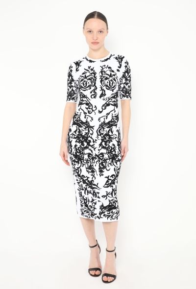 Alaïa S/S 2023 Calli Jacquard Dress - 1