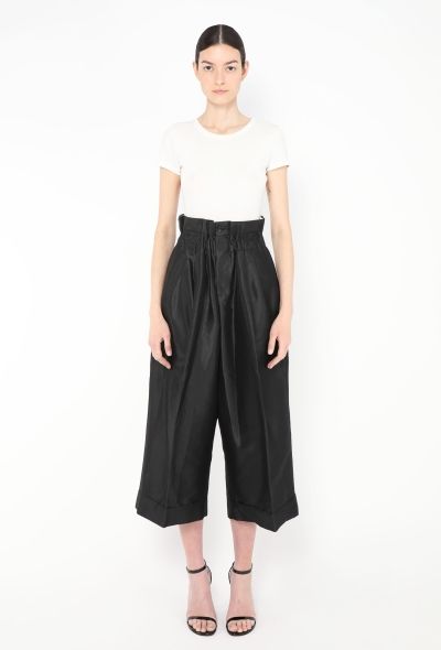 Comme des Garçons 2015 Ruched Nylon Pants - 1