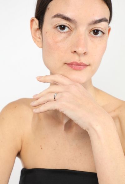 Mellerio 18k White Gold Les Romantiques Affiniti Ring - 2