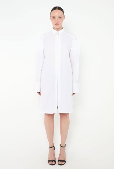 Givenchy Deconstructed Gabardine Zip Dress - 1