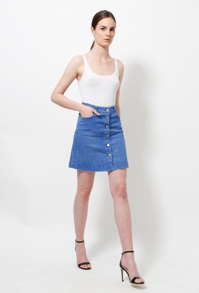 Stella McCartney Stella McCartney Classic Denim Skirt - 2