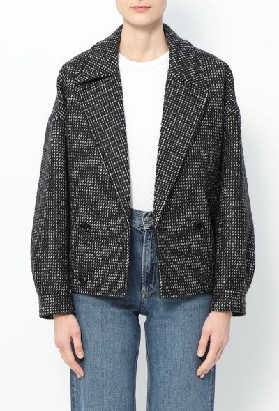 Céline 2021 Double-Breasted Wool Jacket - 1