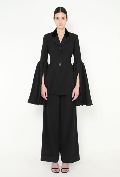 Loewe 2019 Tailored Bell-Sleeve Blazer - 1