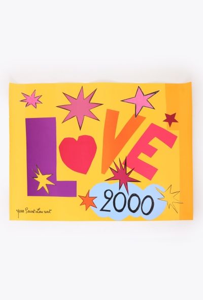 Saint Laurent Original Love Poster, 2000 - 1