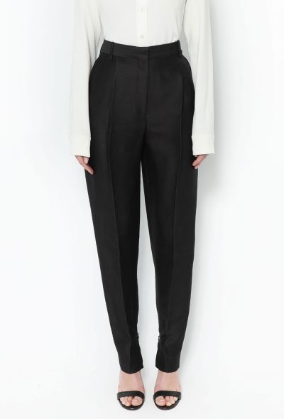 Céline Classic Tapered Crêpe Trousers - 2