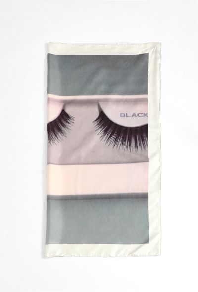 Céline 2018 Silk Eyelash Scarf - 1