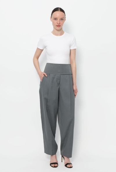 Jil Sander 2021 Tapered Wrap Trousers - 1